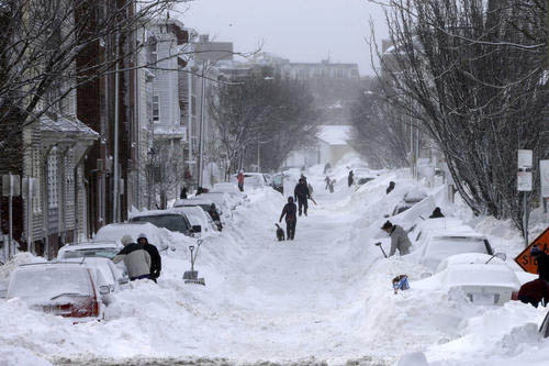 積雪致道路封堵嚴(yán)重