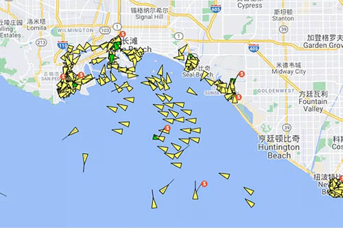 長灘港等待時間升至18.5天，多家船司暫停美西航線