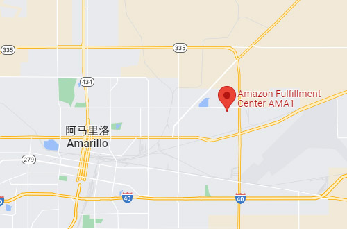 AMA1倉(cāng)庫(kù)地址：8590 NE 24th Ave, Amarillo, TX 79108